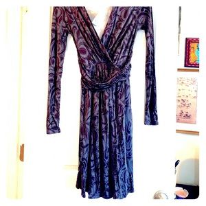 Faux wrap dress Banana Republic